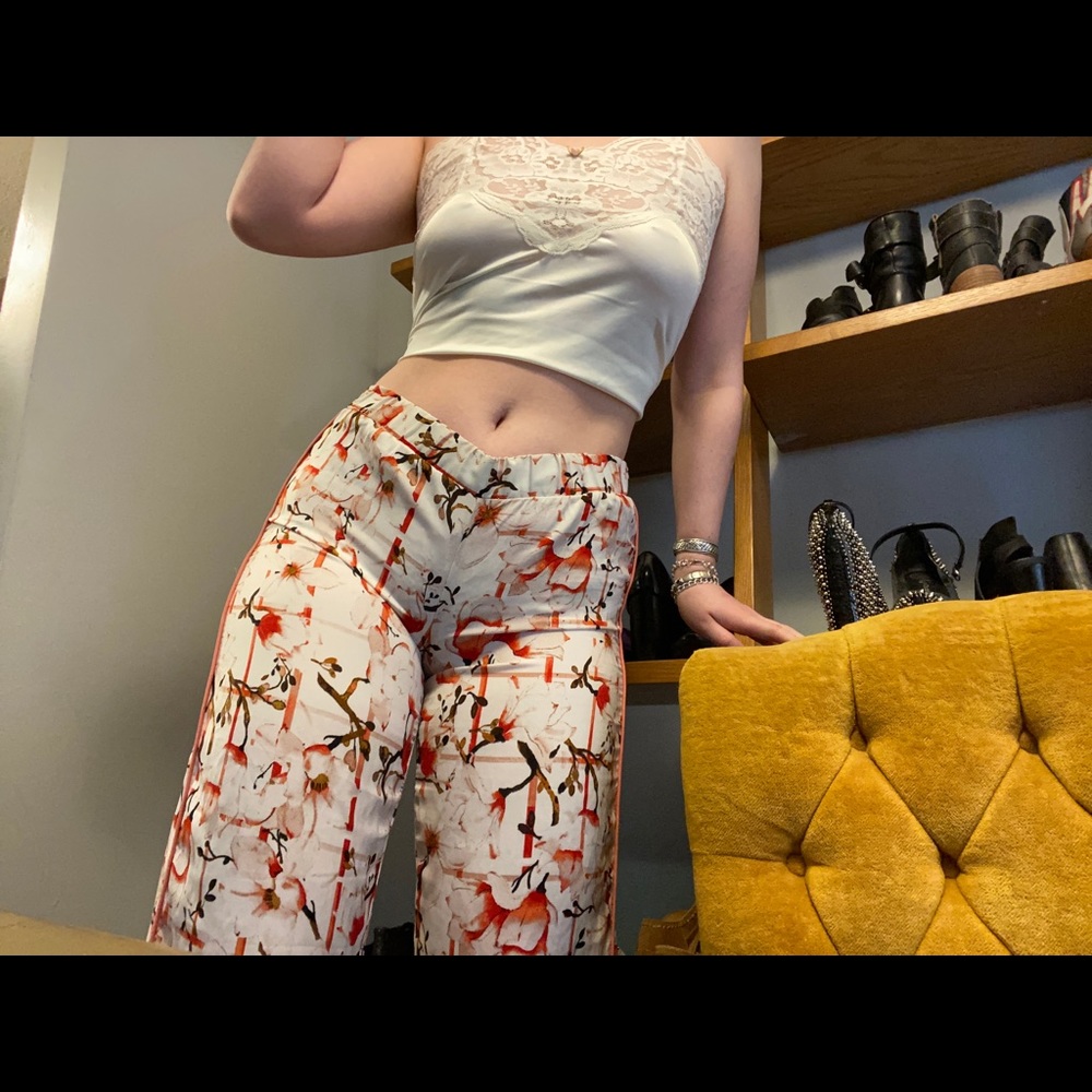 Tahari Cherry Blossom Pajama Pants